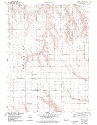 Atwood NW 1978 topographic map preview