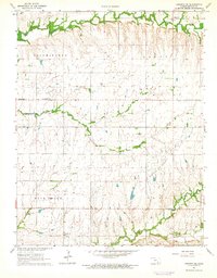 Augusta SE 1964 topographic map thumbnail