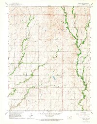 Aurora SW 1965 topographic map thumbnail