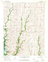 Bala 1963 topographic map thumbnail