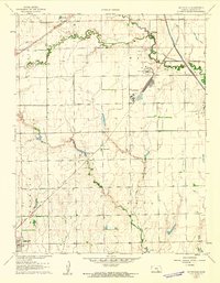 Bayneville 1961 topographic map thumbnail