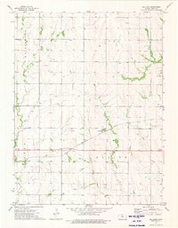 Bellaire 1973 topographic map thumbnail