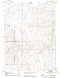 Belleville NW 1968 topographic map thumbnail