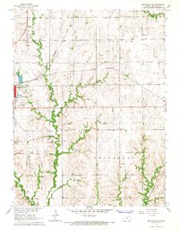 Belleville SE 1966 topographic map thumbnail