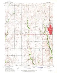 Belleville 1966 topographic map thumbnail
