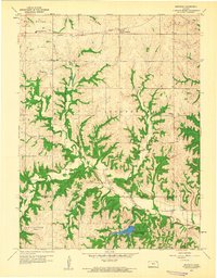 Bendena 1959 topographic map thumbnail