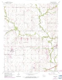 Benton 1955 topographic map thumbnail