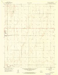 Big Bow SW topographic map thumbnail