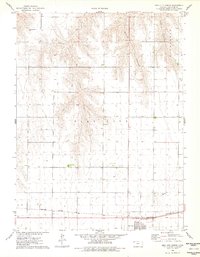Bird City North 1976 topographic map thumbnail