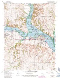 Blue Rapids 1968 topographic map thumbnail