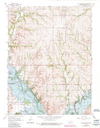 Blue Rapids NE 1968 topographic map thumbnail
