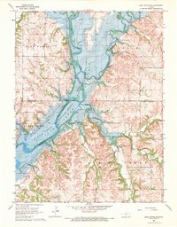 Blue Rapids SE 1968 topographic map thumbnail