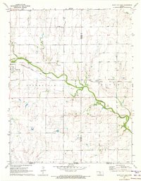 Bluff City East 1971 topographic map thumbnail