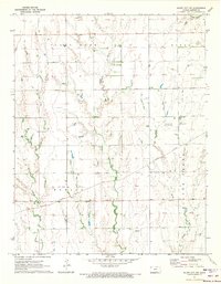 Bluff City NW 1971 topographic map thumbnail