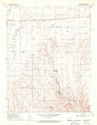 Brenham 1968 topographic map thumbnail