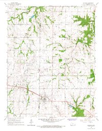 Bronson 1966 topographic map thumbnail