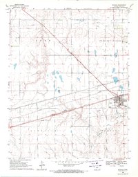 Bucklin 1969 topographic map thumbnail