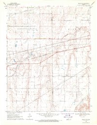 Bucklin SE 1969 topographic map thumbnail