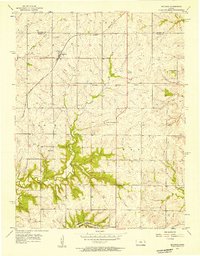 Bucyrus 1956 topographic map thumbnail