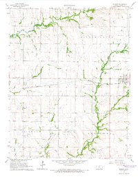 Burden 1964 topographic map thumbnail