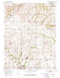 Burlingame 1952 topographic map thumbnail