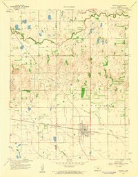 Burrton 1959 topographic map thumbnail