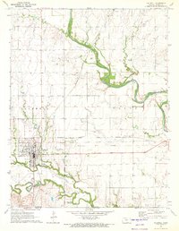 Caldwell 1971 topographic map thumbnail