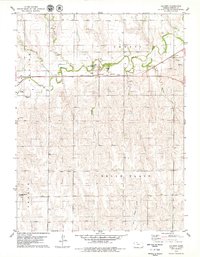 Calvert 1978 topographic map thumbnail