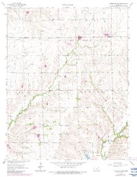 Cambridge NW 1964 topographic map thumbnail