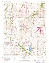 Carbondale 1955 topographic map thumbnail