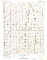 Carlton 1964 topographic map thumbnail
