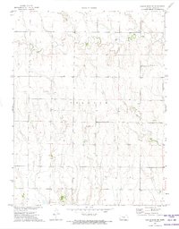 Castle Rock NE 1972 topographic map thumbnail