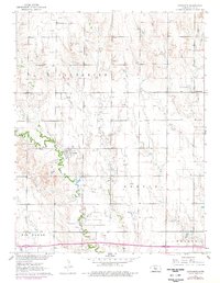 Catharine 1961 topographic map thumbnail