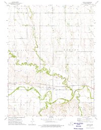 Cedar 1973 topographic map preview