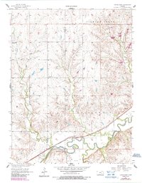 Cedar Point 1957 topographic map thumbnail