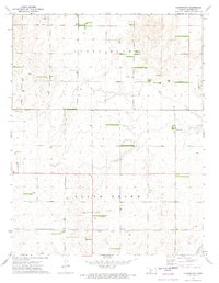 Centerview 1972 topographic map thumbnail