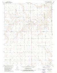 Chardon SE 1981 topographic map thumbnail