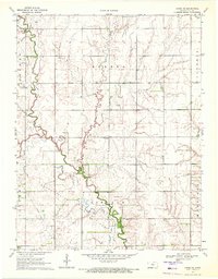 Chase NE 1970 topographic map thumbnail