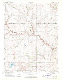 Chase NW 1970 topographic map thumbnail