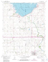 Cheney 1964 topographic map thumbnail