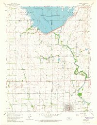 Cheney 1964 topographic map thumbnail