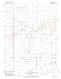 Cimarron NE 1968 topographic map thumbnail