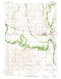 Clifton 1965 topographic map thumbnail
