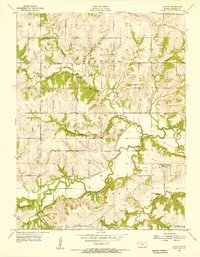 Clinton 1955 topographic map thumbnail