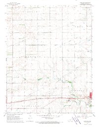 Coats NE 1968 topographic map thumbnail
