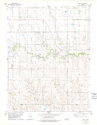 Codell 1978 topographic map thumbnail