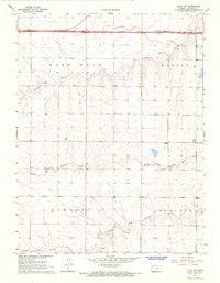 Colby SW 1967 topographic map thumbnail