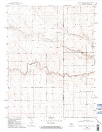 Colony Township NW topographic map thumbnail
