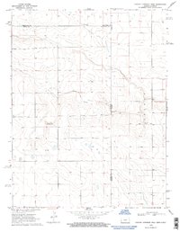 Colony Township West 1969 topographic map thumbnail