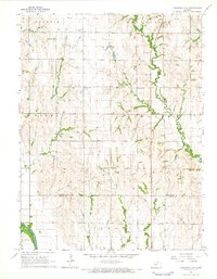 Concordia NW 1965 topographic map thumbnail
